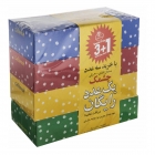 دستمال کاغذی خالدار (1+3) عددی دو لایه 100 برگ چشمک دستمال کاغذی خالدار (1+3) عددی دو لایه 100 برگ چشمک