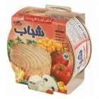 کنسرو ماهی تن با قارچ و ذرت 180 گرمی شباب کنسرو ماهی تن با قارچ و ذرت 180 گرمی شباب
