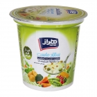 ماست همزده کم چرب سبزیجات 750 گرمی هراز ماست همزده کم چرب سبزیجات 750 گرمی هراز