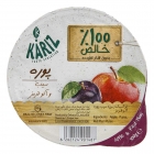 پوره سیب و آلو قرمز 100 گرمی کاریز پوره سیب و آلو قرمز 100 گرمی کاریز