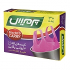 کیسه زباله متوسط 3 رولی رکابی 30 عددی پرمیس کیسه زباله متوسط 3 رولی رکابی 30 عددی پرمیس