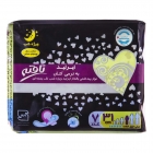 نوار بهداشتی بالدار ویژه شب پوست های حساس 7 عددی تافته نوار بهداشتی بالدار ویژه شب پوست های حساس 7 عددی تافته