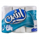 دستمال توالت 4 لایه 12 رول راشین دستمال توالت 4 لایه 12 رول راشین