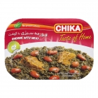 خورش قورمه سبزی با گوشت 285 گرمی چیکا خورش قورمه سبزی با گوشت 285 گرمی چیکا