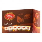 چای سیاه کیسه ای منتخب زعفرانی، دارچین، کلاسیک، لیمویی، هل و ارل گری 20 عددی سحرخیز چای سیاه کیسه ای منتخب زعفرانی، دارچین، کلاسیک، لیمویی، هل و ارل گری 20 عددی سحرخیز