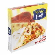 پیتزا قارچ و گوشت 450 گرمی 202 پیتزا قارچ و گوشت 450 گرمی 202
