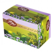 چای کیسهای سبز زعفرانی 25 عددی سحرخیز چای کیسهای سبز زعفرانی 25 عددی سحرخیز