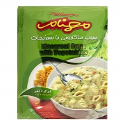 سوپ ماکارونی با سبزیجات 75 گرمی مهنام سوپ ماکارونی با سبزیجات 75 گرمی مهنام