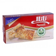شیرینی نازک کنجدی 200 گرمی نانالی شیرینی نازک کنجدی 200 گرمی نانالی
