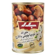 کنسرو لوبیا چیتی با قارچ 430 گرمی بدر کنسرو لوبیا چیتی با قارچ 430 گرمی بدر