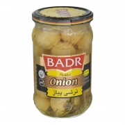 ترشی پیاز 630 گرمی بدر ترشی پیاز 630 گرمی بدر