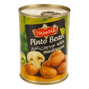 کنسرو لوبیا چیتی با قارچ 370 گرمی شاهسوند کنسرو لوبیا چیتی با قارچ 370 گرمی شاهسوند