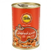 کنسرو لوبیا چیتی تند 420 گرمی بهروز کنسرو لوبیا چیتی تند 420 گرمی بهروز