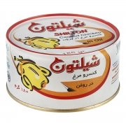 کنسرو مرغ در روغن 180 گرمی شیلتون کنسرو مرغ در روغن 180 گرمی شیلتون