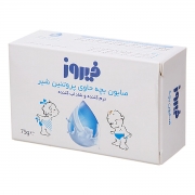 صابون بچه حاوی پروتئین شیر 75 گرمی فیروز صابون بچه حاوی پروتئین شیر 75 گرمی فیروز