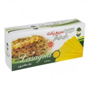 لازانیا سریع پخت (شیاردار) 450 گرمی تکماکارون لازانیا سریع پخت (شیاردار) 450 گرمی تکماکارون
