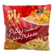 سیب زمینی سرخ شده نیمه آماده منجمد زیگزاگی 750 گرمی باتو سیب زمینی سرخ شده نیمه آماده منجمد زیگزاگی 750 گرمی باتو