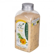 نمک پا گل همیشه بهار و رزماری 1000 گرمی نچرالیس نمک پا گل همیشه بهار و رزماری 1000 گرمی نچرالیس
