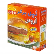 همبرگر 4 عددی 500 گرمی اروئی همبرگر 4 عددی 500 گرمی اروئی
