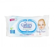 دستمال مرطوب کودک حاوی نرم کننده لوسین دستمال مرطوب کودک حاوی نرم کننده لوسین