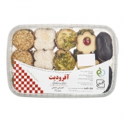 شیرینی با مغزی مارمالاد میوه 500 گرمی آفرودیت شیرینی با مغزی مارمالاد میوه 500 گرمی آفرودیت