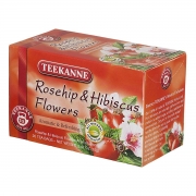 دمنوش گیاهی کیسهای چای ترش و گل سرخ 20 عددی تیکانه دمنوش گیاهی کیسهای چای ترش و گل سرخ 20 عددی تیکانه