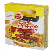 چیزبرگر 60 درصد 4 عددی شام شام چیزبرگر 60 درصد 4 عددی شام شام