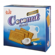 بیسکویت نارگیلی جعبه ای 650 گرمی درنا بیسکویت نارگیلی جعبه ای 650 گرمی درنا