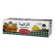 لازانیا سریع پخت شیاردار 250 گرمی تکماکارون لازانیا سریع پخت شیاردار 250 گرمی تکماکارون