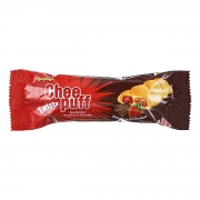 شیرینی با مغز کاکائویی و مارمالاد توت فرنگی 25 گرمی چی پف شیرینی با مغز کاکائویی و مارمالاد توت فرنگی 25 گرمی چی پف
