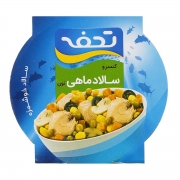 کنسرو سالاد ماهی تن 160 گرمی تحفه کنسرو سالاد ماهی تن 160 گرمی تحفه