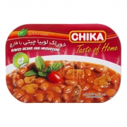کنسرو خوراک لوبیا چیتی با قارچ 285 گرمی چیکا کنسرو خوراک لوبیا چیتی با قارچ 285 گرمی چیکا