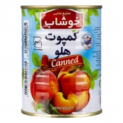 کمپوت هلو 350 گرمی خوشاب کمپوت هلو 350 گرمی خوشاب