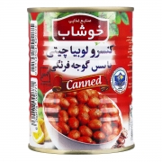 کنسرو لوبیا چیتی با سس گوجه فرنگی 350 گرمی خوشاب کنسرو لوبیا چیتی با سس گوجه فرنگی 350 گرمی خوشاب