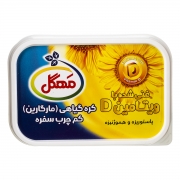 کره گیاهی کم چرب غنی شده با ویتامین دی 150 گرمی مهگل کره گیاهی کم چرب غنی شده با ویتامین دی 150 گرمی مهگل