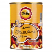 کنسرو مایه ماکارونی و لازانیا با سویا و قارچ 390 گرمی بهروز کنسرو مایه ماکارونی و لازانیا با سویا و قارچ 390 گرمی بهروز