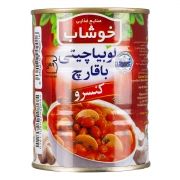 کنسرو لوبیا چیتی با قارچ 350 گرمی خوشاب کنسرو لوبیا چیتی با قارچ 350 گرمی خوشاب