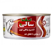 کنسرو ماهی تون در روغن با فلفل تند 180 گرمی سالی کنسرو ماهی تون در روغن با فلفل تند 180 گرمی سالی
