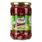 ترشی مخلوط 700 گرمی اروم آدا ترشی مخلوط 700 گرمی اروم آدا
