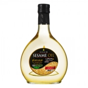 روغن کنجد تصفیه شده خوراکی مناسب پخت و پز و سالاد و تفت دادن 500 میلی لیتری سی سام روغن کنجد تصفیه شده خوراکی مناسب پخت و پز و سالاد و تفت دادن 500 میلی لیتری سی سام