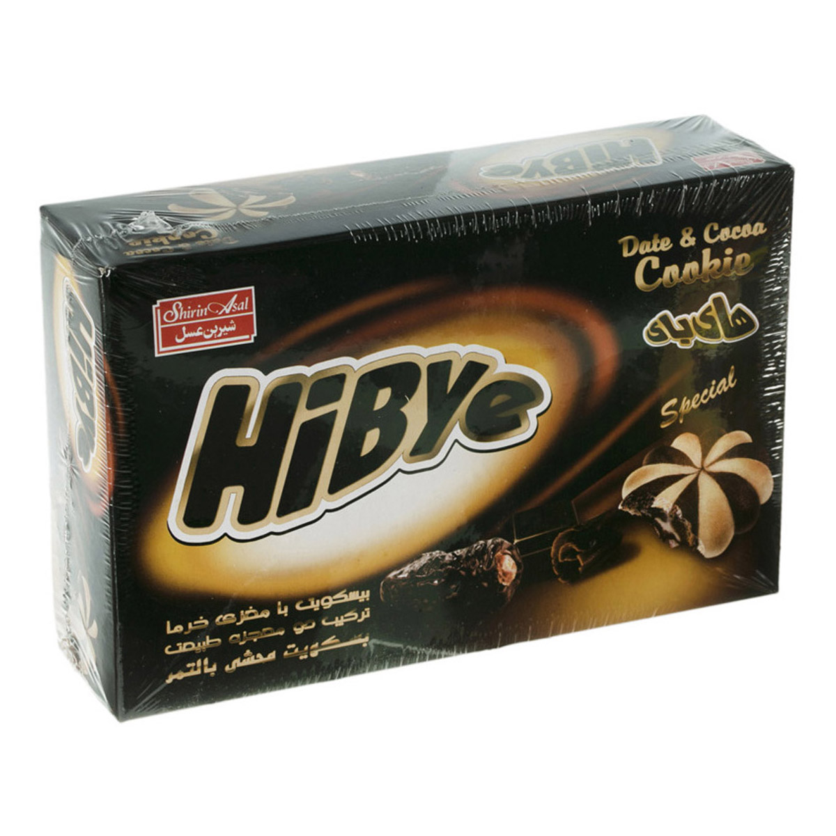 بیسکویت مغزدار خرمایی های‌بای 300 گرمی شیرین‌عسل