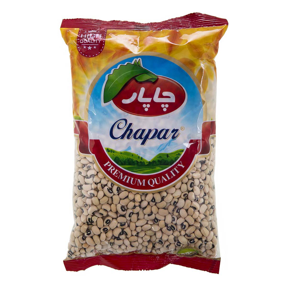 لوبیا چشم بلبلی 900 گرمی چاپار