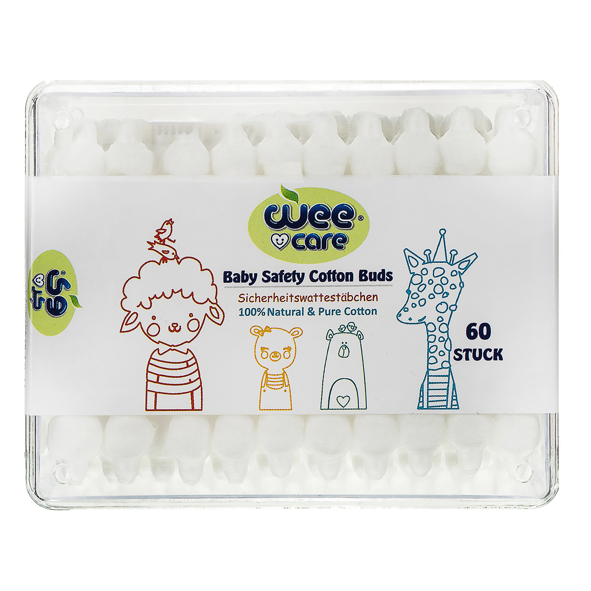 گوش پاک کن کودک 60 عددی وی کر