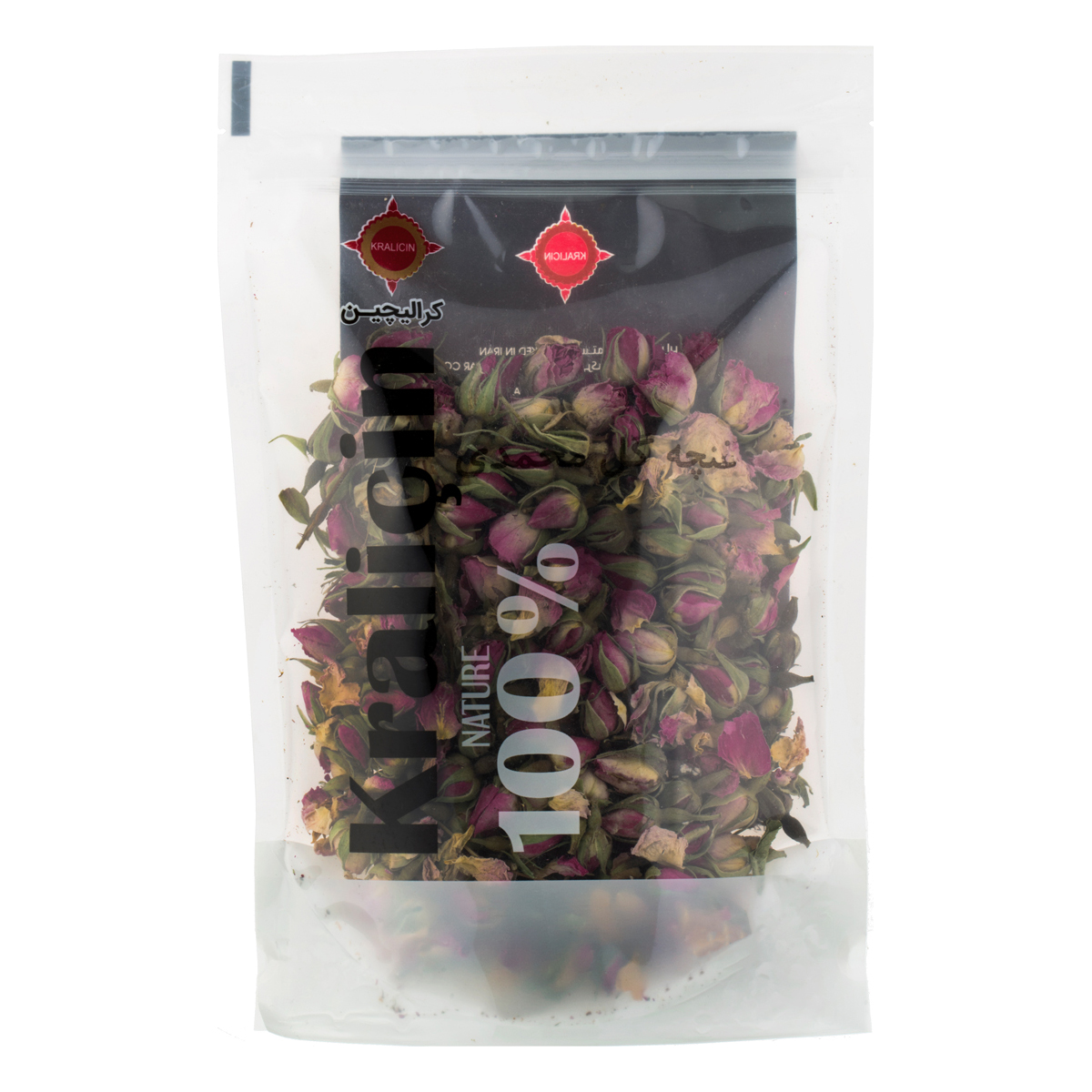 غنچه گل محمدی 100 گرمی کرالچین