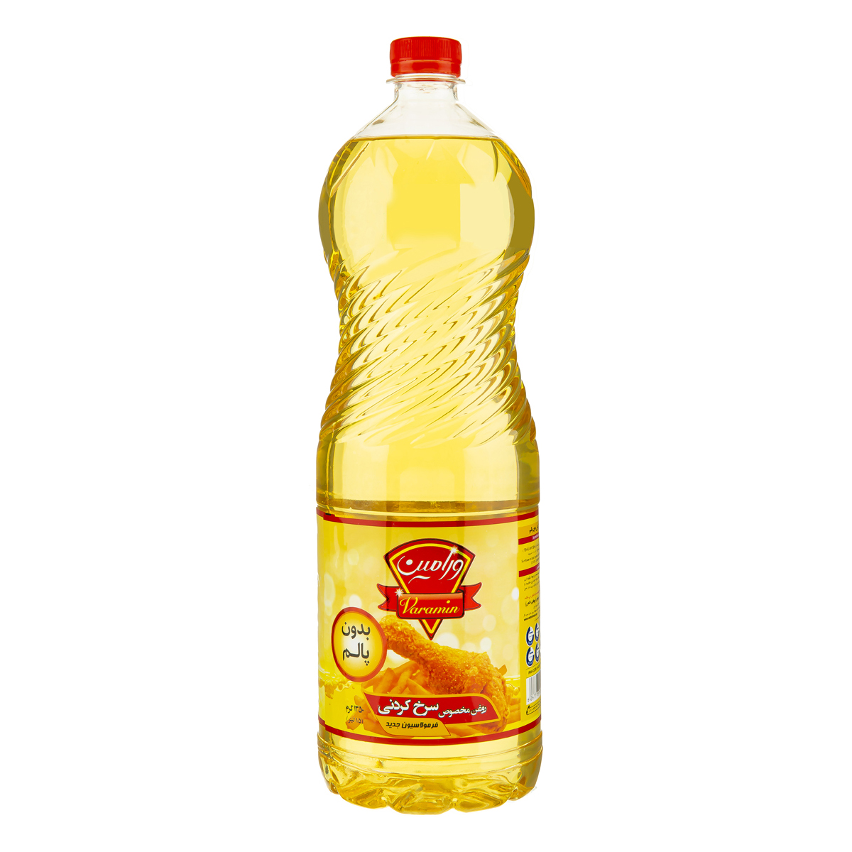 روغن سرخ کردنی بدون پالم 1350 گرمی ورامین