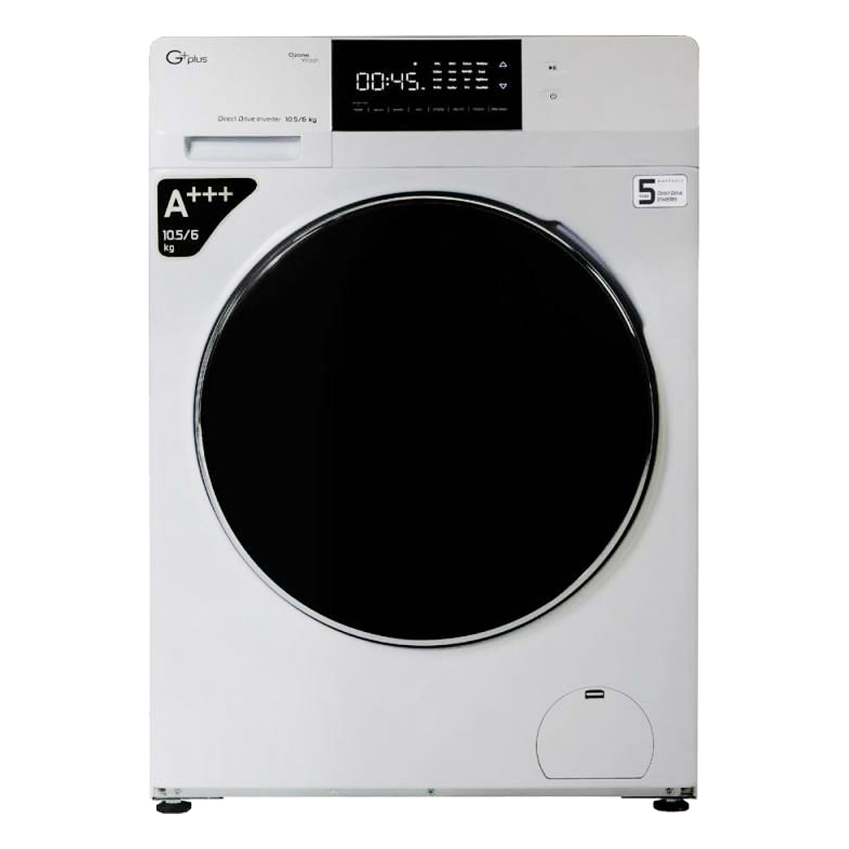 ماشین لباسشویی 10.5 کیلویی مدل GWM-KD1049W جی پلاس
