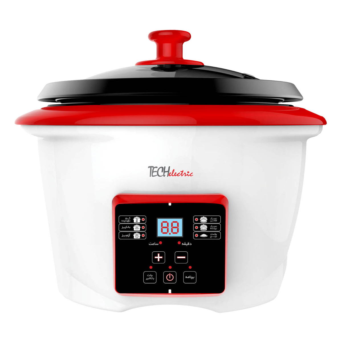 پلوپز، بخارپز و آرام پز مدل MC1108-18WR تک الکتریک