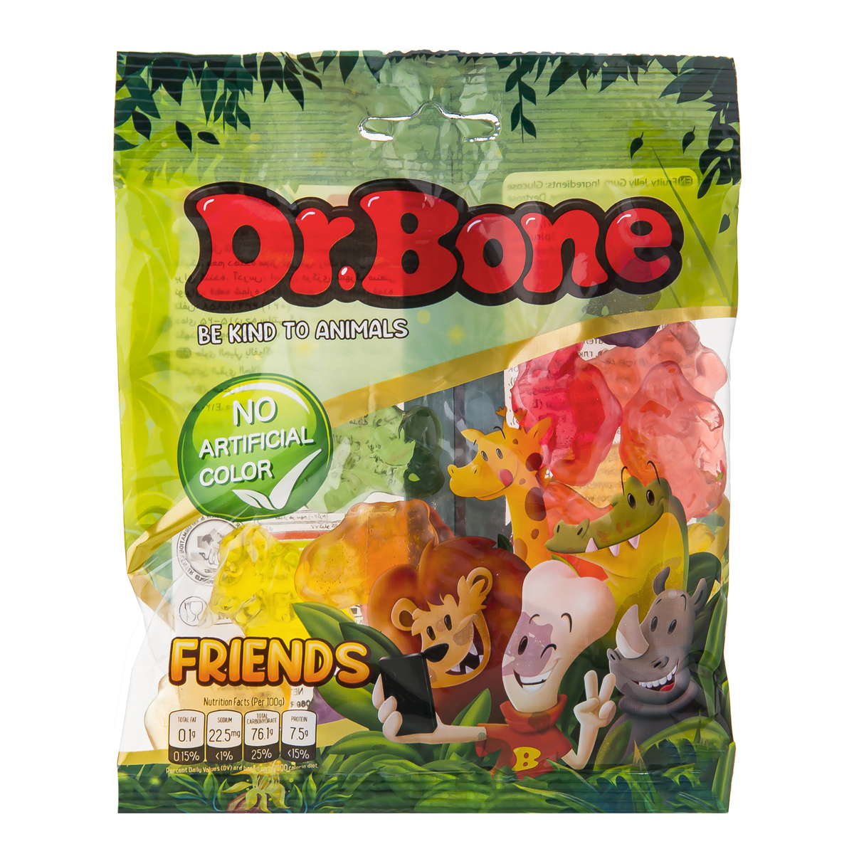 پاستیل حيوانات 85 گرمی دکتر بن