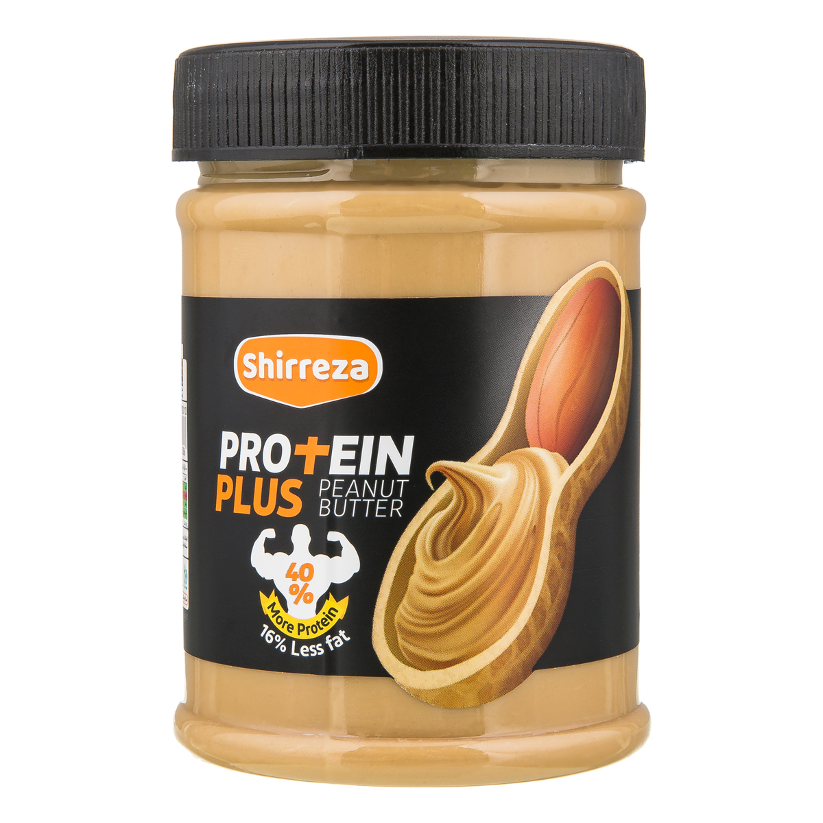 کره بادام زمینی 400 گرمی شیررضا