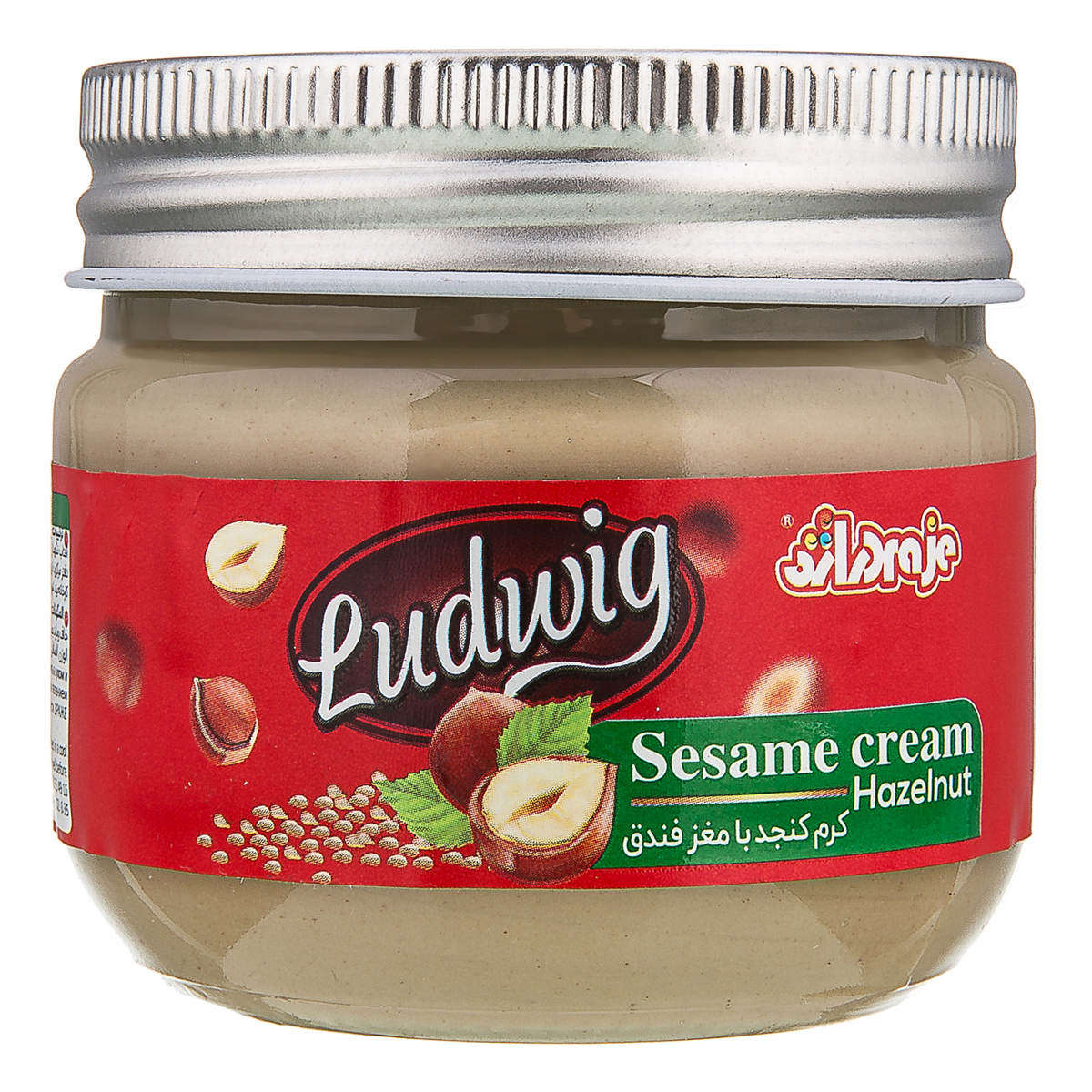 کرم کنجد با مغز فندق 180 گرمی دراژه